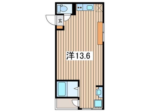 パルティールの物件間取画像